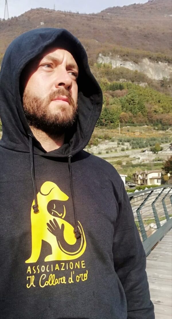 Felpa con cappuccio personalizzabile
